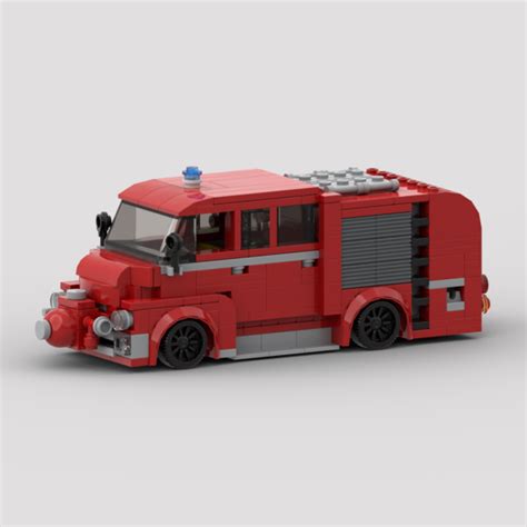 Lego Moc 1955 Chevrolet 5400 Coe Fire Truck Slammed By Johnni D