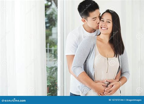 Tender Kiss Stock Photo Image Of Happy Lifestyle Woman 127372144