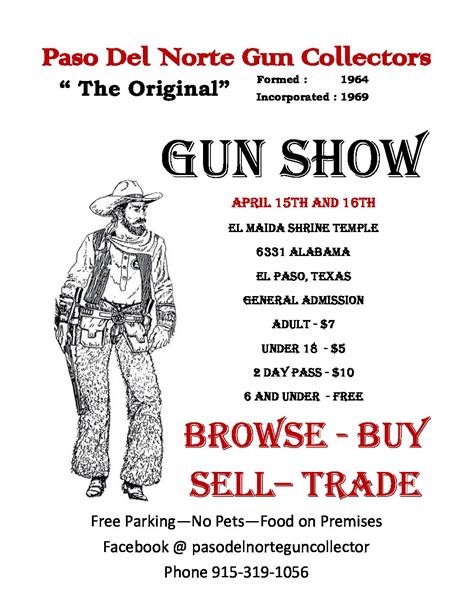 El Paso Texas Gun Show 2023 • El Paso Texas
