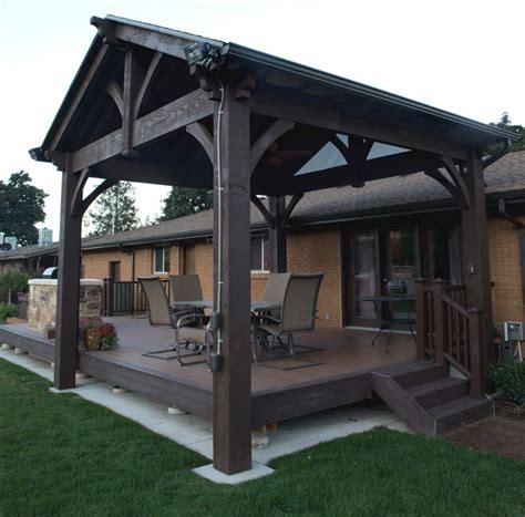 Alibaba.com offers 2,178 backyard deck products. 2 Alpine Timber Frame Pavilions with Inferno Outdoor Power ...