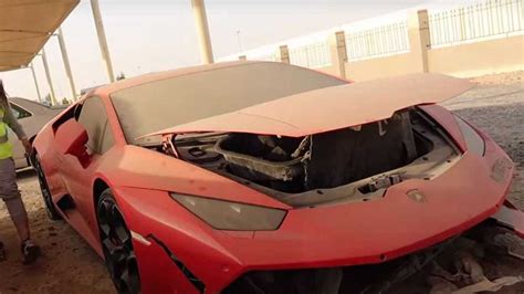 VidÉo Une Casse Automobile Pleine De Supercars à Dubaï