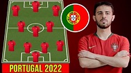 Portugal Starting Lineup For World Cup 2022 ! - YouTube