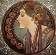 Mucha's style is virtually synonymous with French Art Nouveau and he is ...