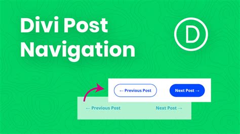 How To Style And Customize The Divi Post Navigation Module Tutorial