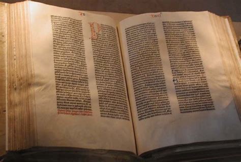 Gutenbergbible This Image Of A Gutenberg Bible Is Fro Flickr