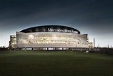 De Mercedes Benz Arena in Berlijn