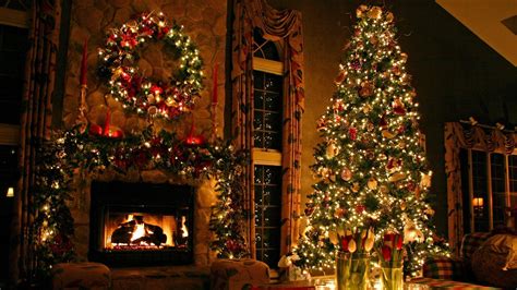 4k Christmas Fireplaces Wallpapers High Quality Download Free