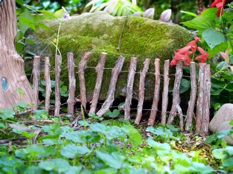 Rustic Fairy Fence Fairy Garden Fence Miniature Fence Etsy Australia