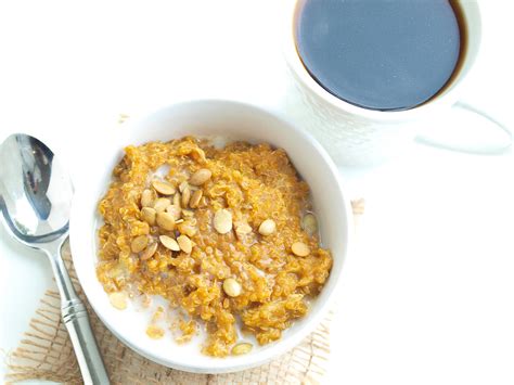 Pumpkin Banana Quinoa Breakfast Happy Healthy Mama