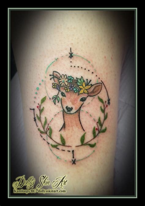 Naomis Little Deer Little Deer Deer Tattoo Color Tattoo