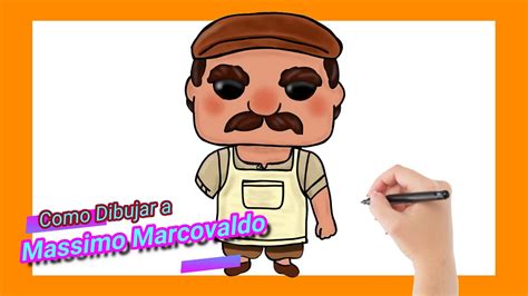 Como Dibujar A Massimo Marcovaldo I How To Draw Massimo Marcovaldo I