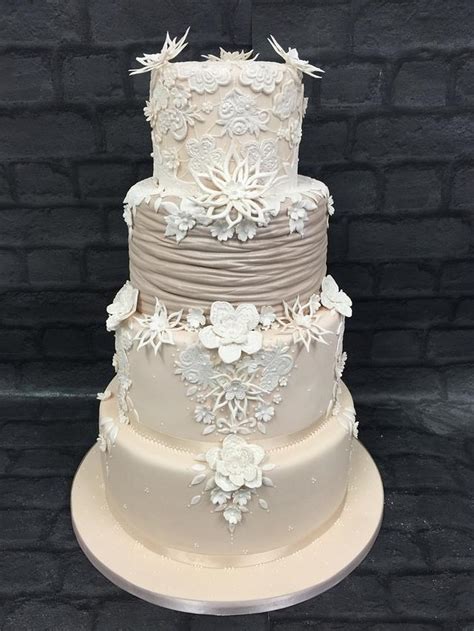 justin alexander wedding dress cake decorated cake by cakesdecor