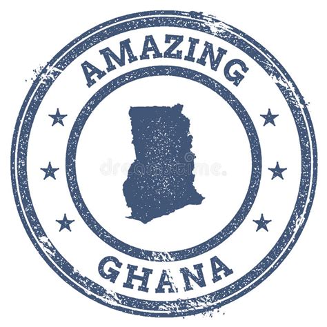 Ghana Passport Stamp Stock Illustrations 56 Ghana Passport Stamp