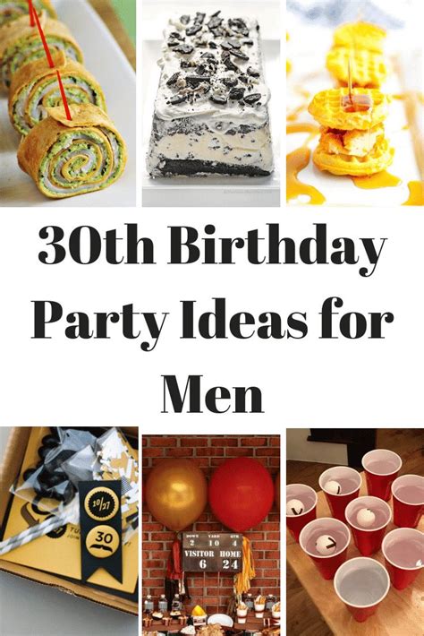 Huge selection of fantastic designs available for the perfect 30th birthday party invitations. 30th Birthday Party Ideas for Men | Birthday themes for ...