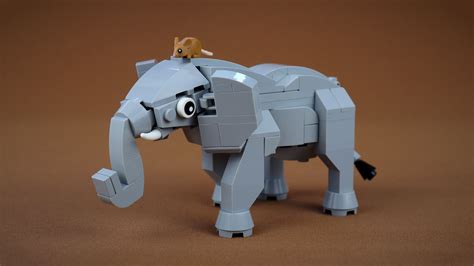 Lego Animals End Of The Week Eye Print Ollie Mini Figures Elephant