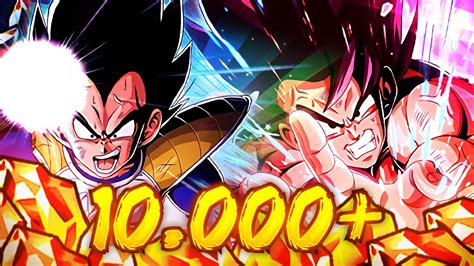 10000 Stones Lr Kaioken Goku And Lr Great Ape Vegeta Summons Dbz