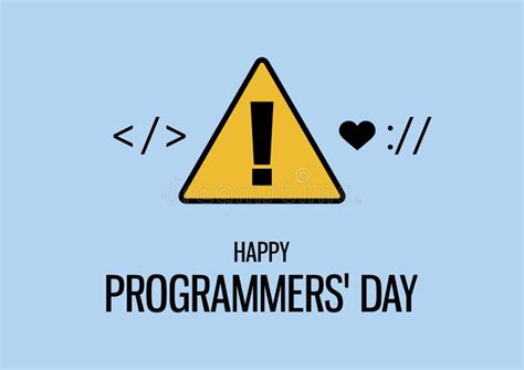 Happy Programmers Day Vector Stock Vector Illustration Of Connection