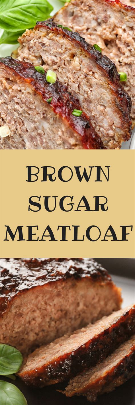 Easy Brown Sugar Glazed Meatloaf Recipe Meatloaf Glaze