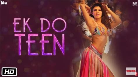 Baaghi Ek Do Teen Song Jacqueline Fernandez Tiger Shroff Disha