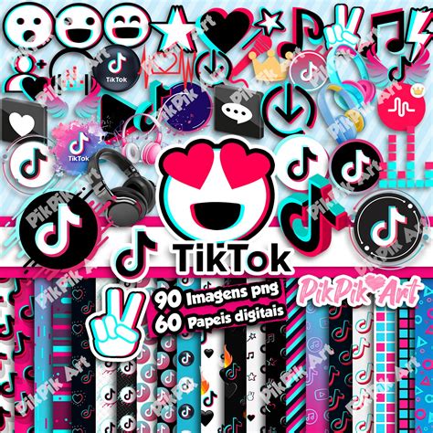 Kit Digital Tiktok Loja Pikpik Art Elo7 Produtos Especiais