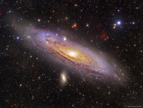 Building Andromeda Galaxy Ended Up With Stars Orbiting At