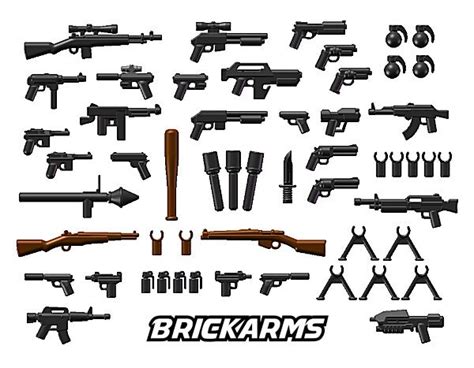 Brick Arms Mini Fig Weapons Review Custom Lego Minifigures