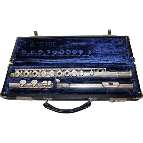 Gemeinhardt M3s Solid Silver Flute With Original Case From