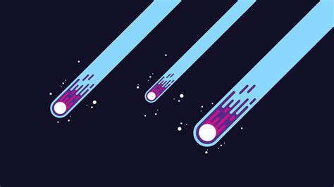 Vector Meteors Graphic Design Flatdesign Hd Wallpapers Desktop And Mobile Images And Photos