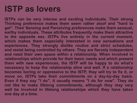 Pin By E H On Istp Istp Personality Istp Istp Relationships