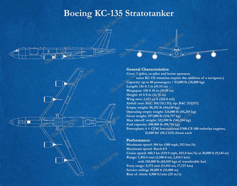 Boeing Kc 135 Stratotanker Drawing Vers 2 Kc135 Stratotanker