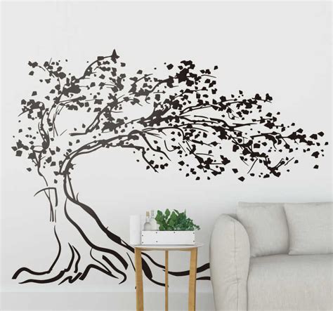 White Tree Wall Decals