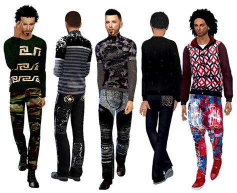 Jeans Baggy Straight And Designer At Dreaming 4 Sims Sims 4 Updates