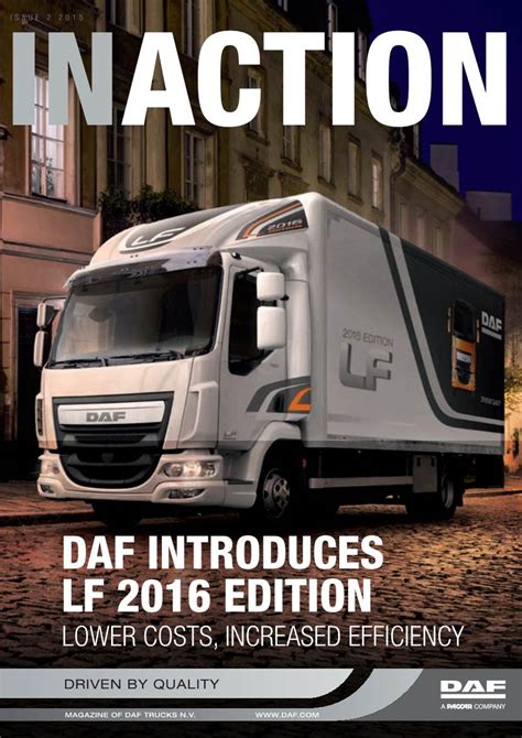 Daf Introduces Lf 2016 Edition Lower Costs Increased Efficiency Docslib