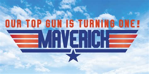 Top Gun Theme Birthday Banner Birthday Invitation Etsy