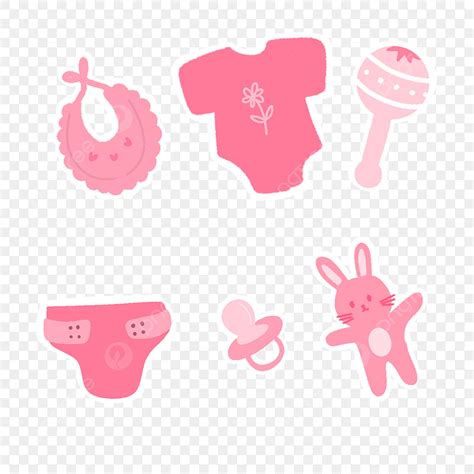 Baby Items Png Transparent Baby Items Pink Sticker Baby Pink