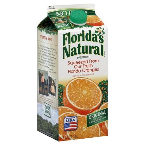 Floridas Natural Orange Juice No Pulp Original 59 Fl Oz Instacart