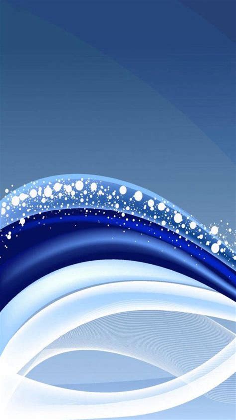 Download Samsung Galaxy S5 Abstract Waves Vector Wallpaper