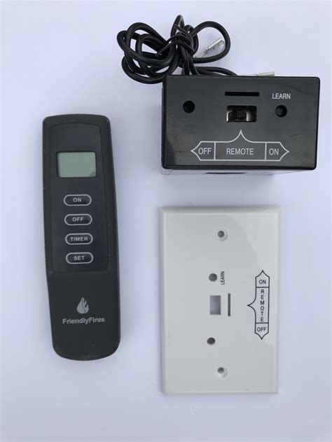 Fireplace Remote Control W On Off And Timer Controls Sky 1001tlcd Pl