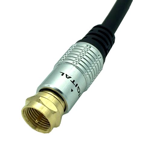 95mm Female To F Type Male Coaxial Tv Satellite Antenna Cable 03m