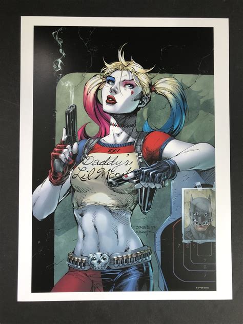Harley Quinn 25th Anniversary Issue 1 Cover Dc Comics Poster Print