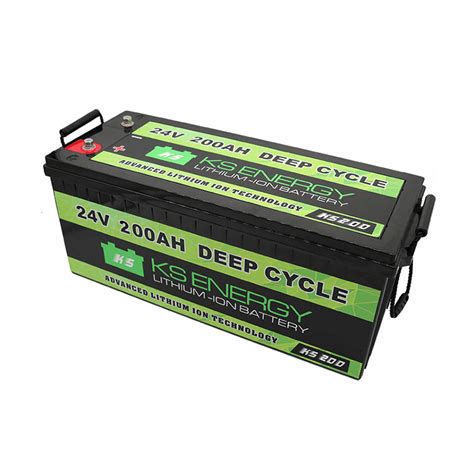 24v200ah Gsl Lifepo4 Deep Cycle Lithium Ion Battery Pack Psc Solar Uk