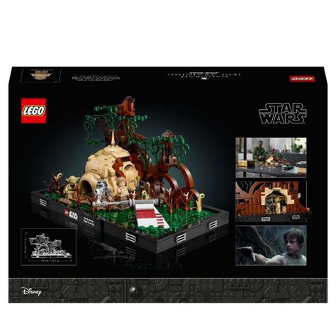 Lego 75330 Star Wars Dagobah Jedi Training Diorama Set For Adults With
