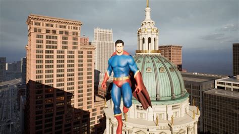 Unreal Engine 5 Demo Lets You Fly Around A City As Superman