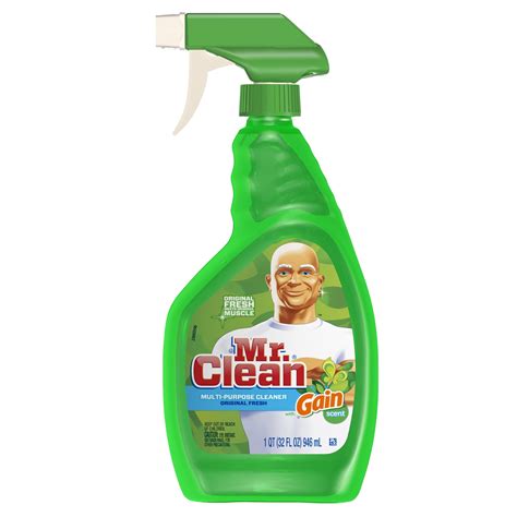 Mr Clean Spray All Purpose Cleaner With Gain Original 32 Oz