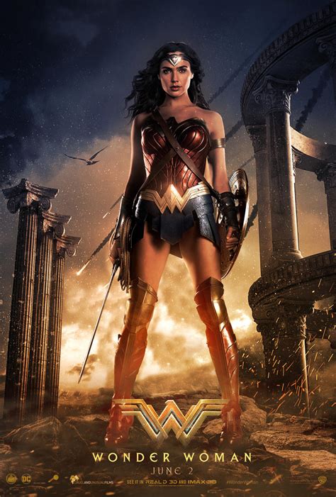 Wonder Woman Movie Poster 2 By Zaetatheastronaut On Deviantart