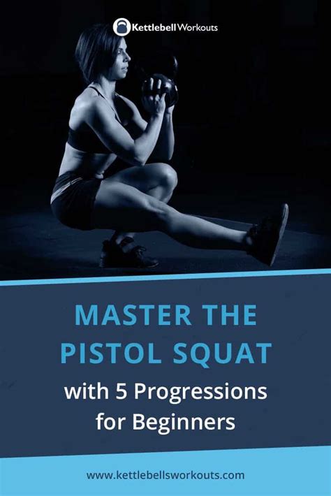 Master The Kettlebell Pistol Squat With 5 Progressions For Beginners