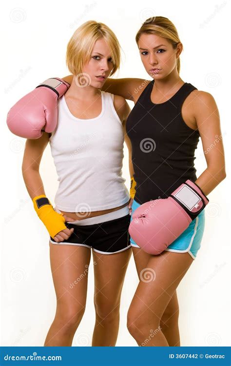 Two Sexy Boxers Stock Photography Image 3607442