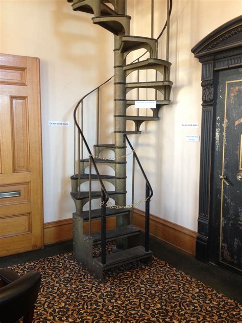 Whether you're looking for a compact spiral stair for a tight space or a code compliant staircase for your business, our sma certified designers have the right design for you. Spiral staircase, old courthouse, Waukesha, WI | Staircase ...