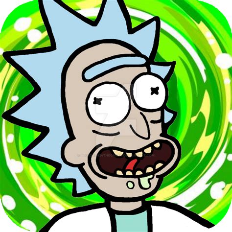 Rick Avatar Inspired By Pocket Mortys By Bluedash24thegamer On