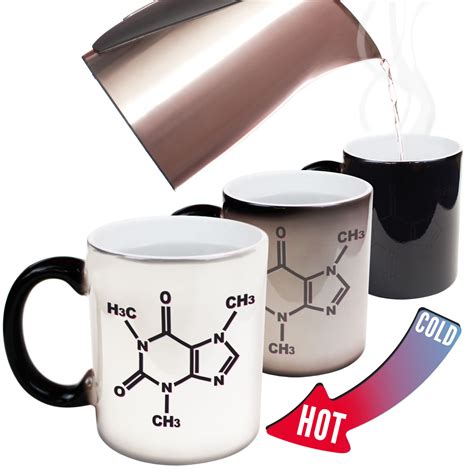 Funny Mugs Caffeine Chemical Coffee Energy Adult Humour MAGIC NOVELTY MUG EBay